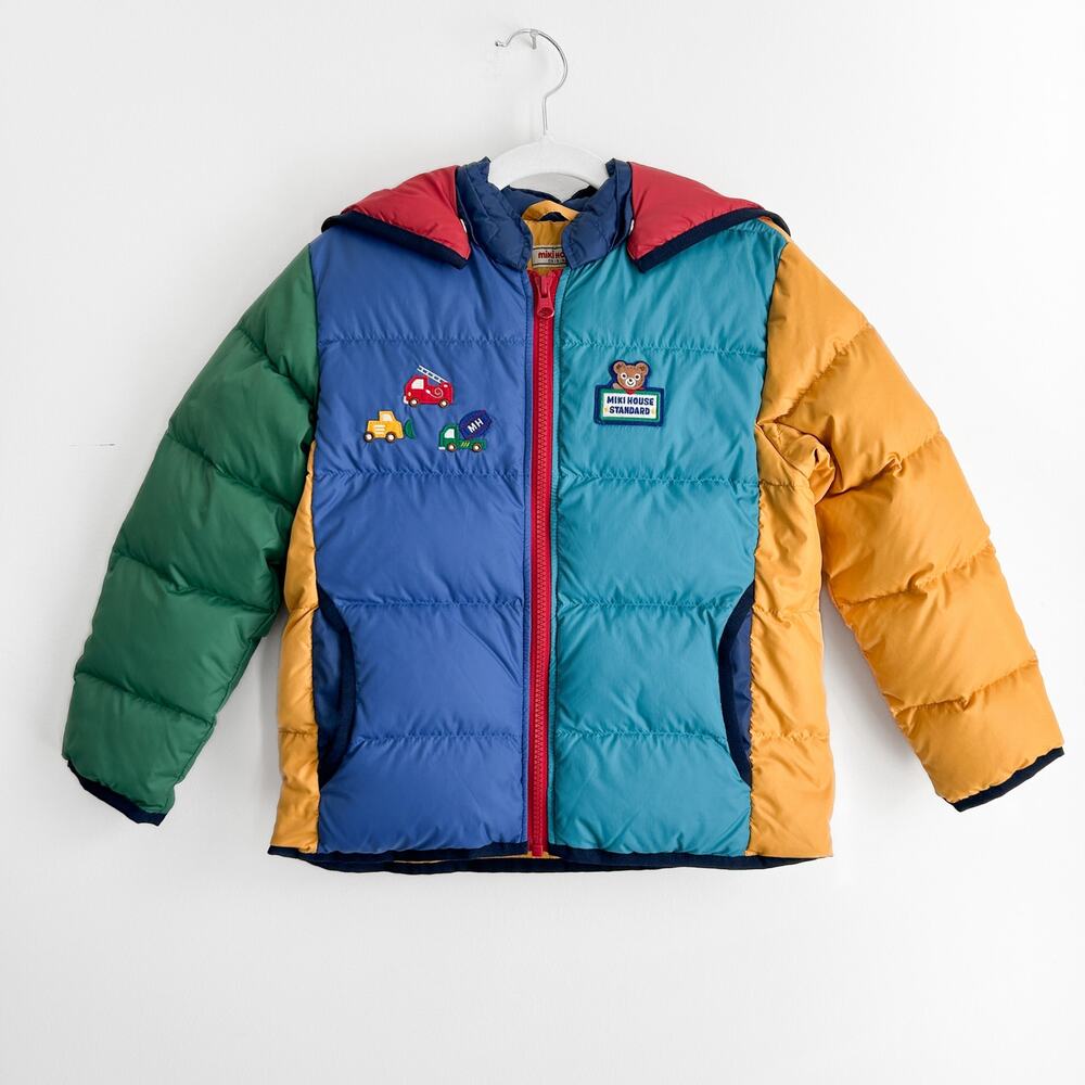 Colorful Kids Puffer Jacket